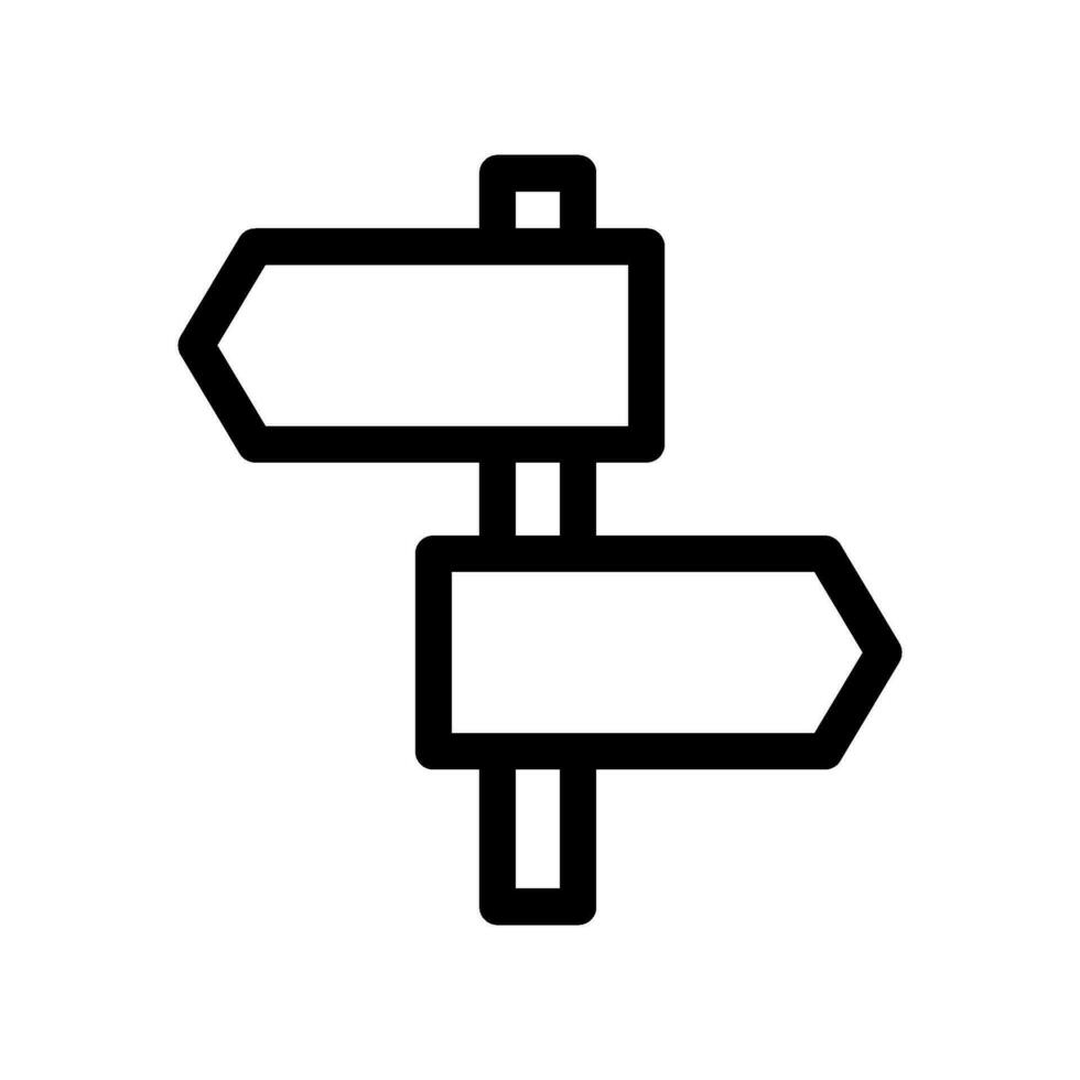 Direction Sign Icon Vector Symbol Design Illustration 26333333 Vector Art  at Vecteezy
