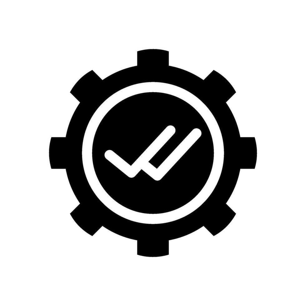 Process Icon Vector Symbol Design Illustration