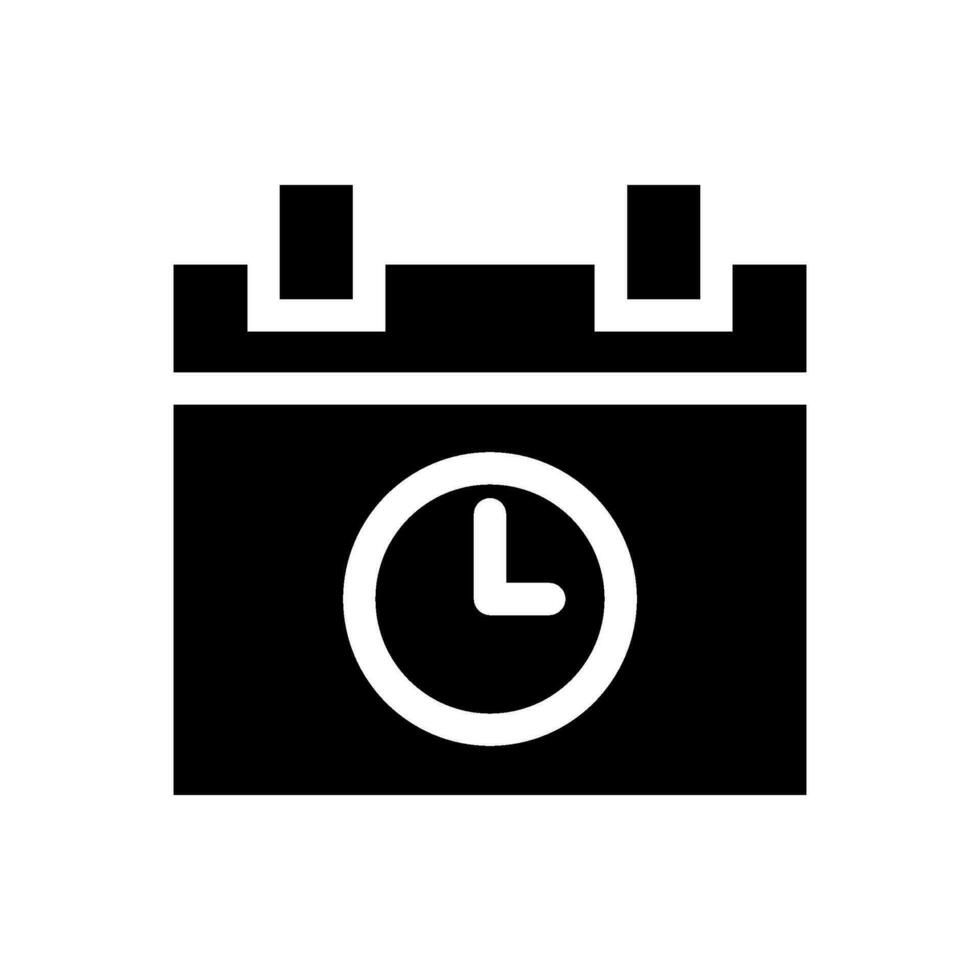 Schedule Icon Vector Symbol Design Illustration