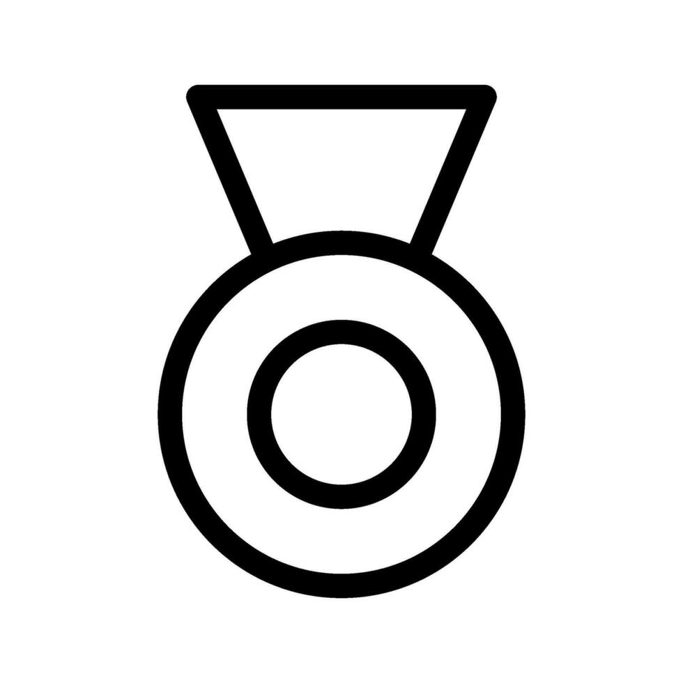 medalla icono vector símbolo diseño ilustración