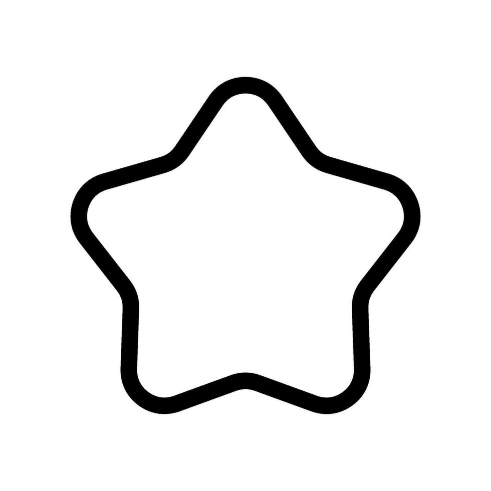 Star Icon Vector Symbol Design Illustration