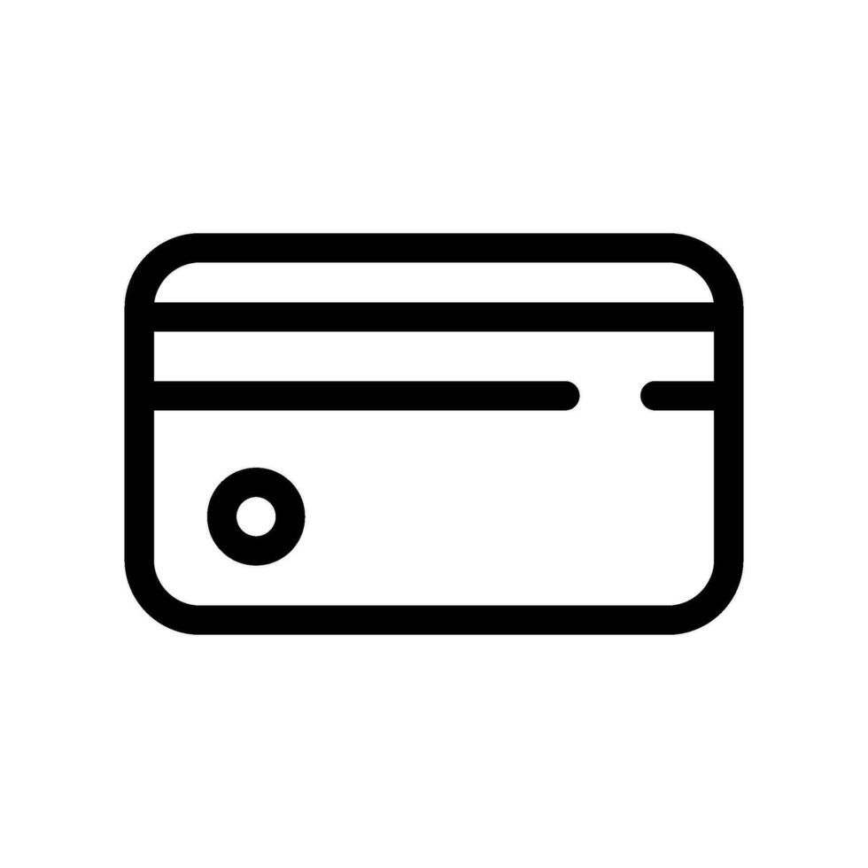 Credit Card Icon Vector Symbol Design Illustration