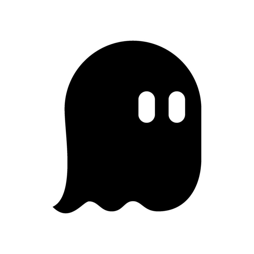 Ghost Icon Vector Symbol Design Illustration