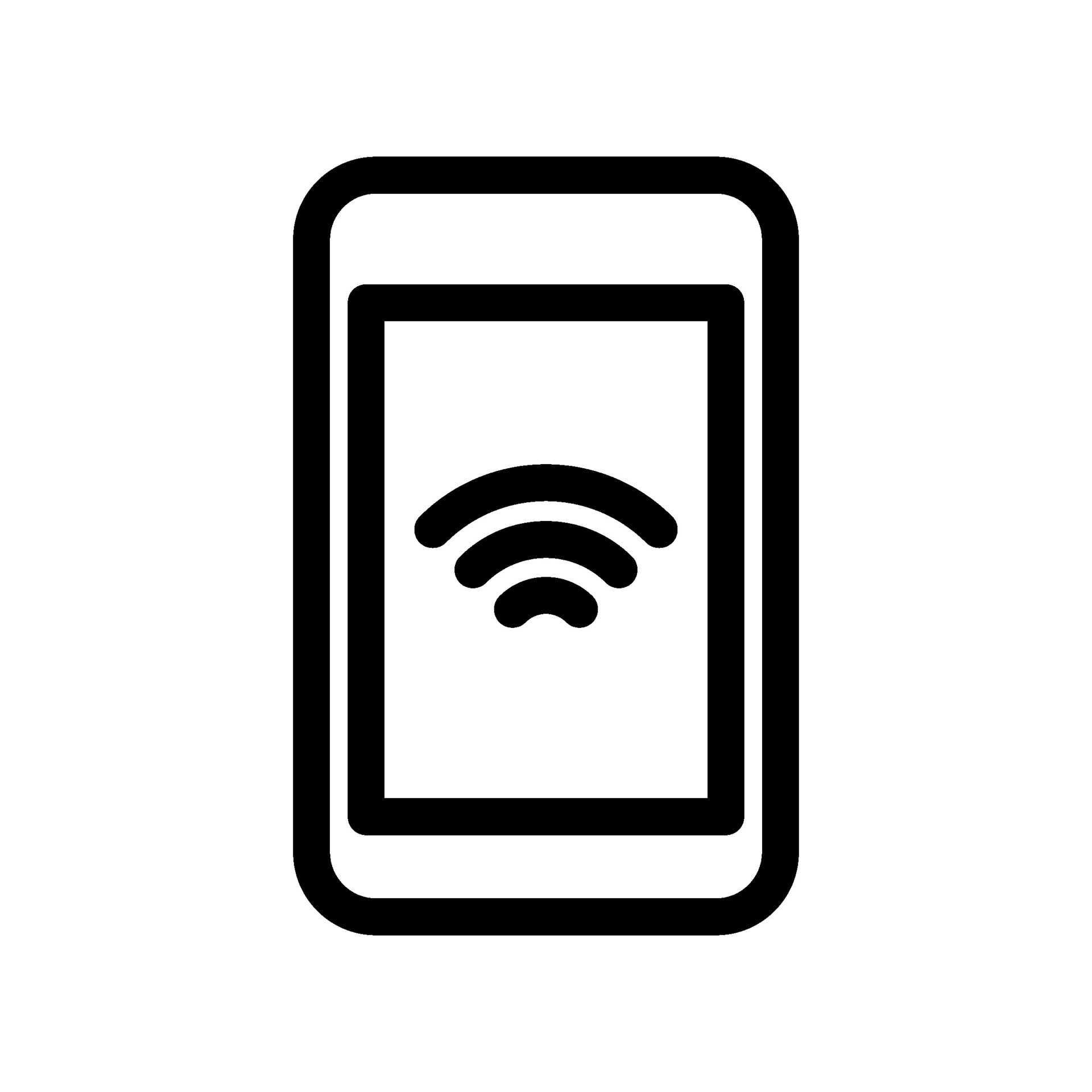 Mobile Hotspot Icon Vector Symbol Design Illustration 26333557 Vector