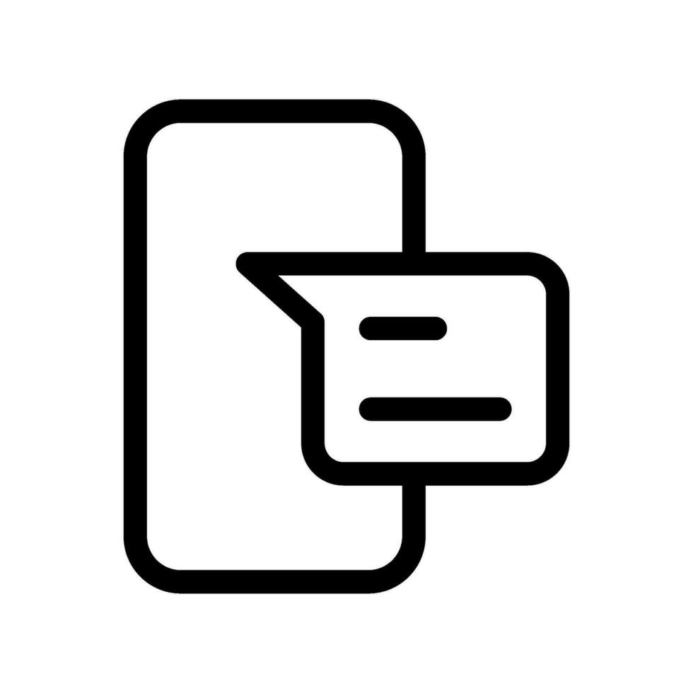 Text Message Icon Vector Symbol Design Illustration