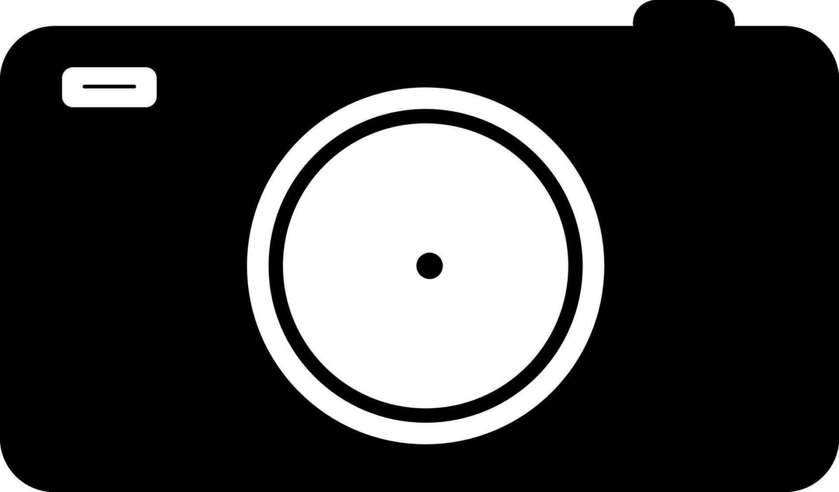 Modern Lens A Stylish Camera Vector Illustration