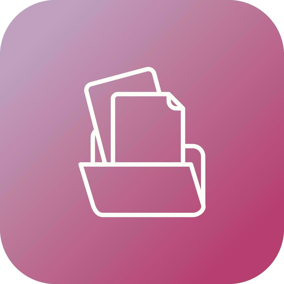 icono de vector de documento