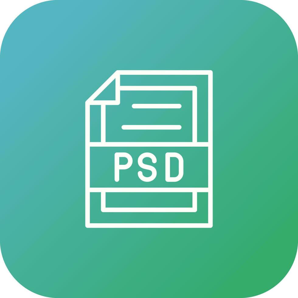 psd archivo vector icono