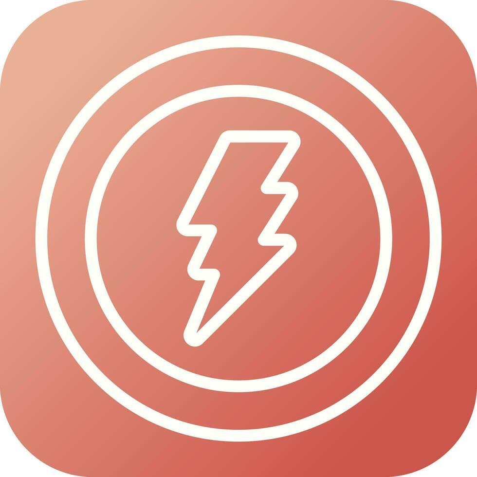 Lightning bolt Vector Icon