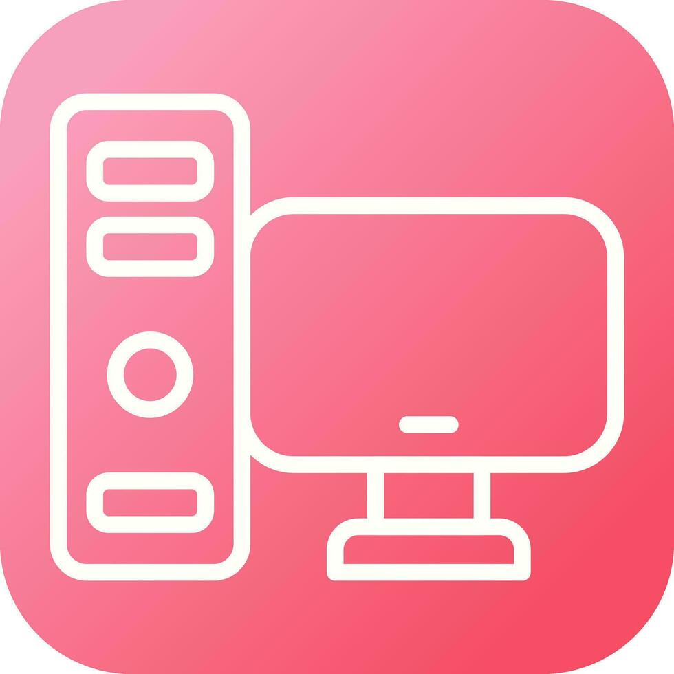 Computer Vector Icon