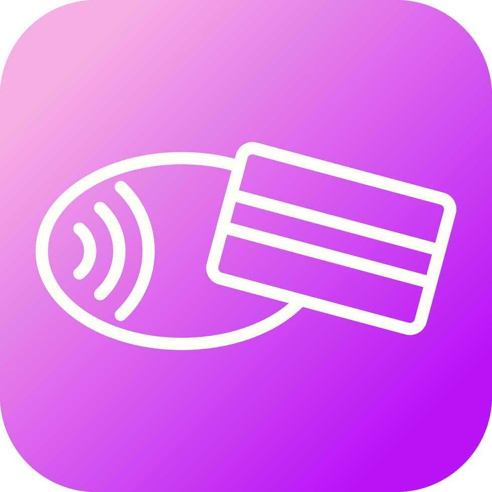 Contactless Payment Vector Icon