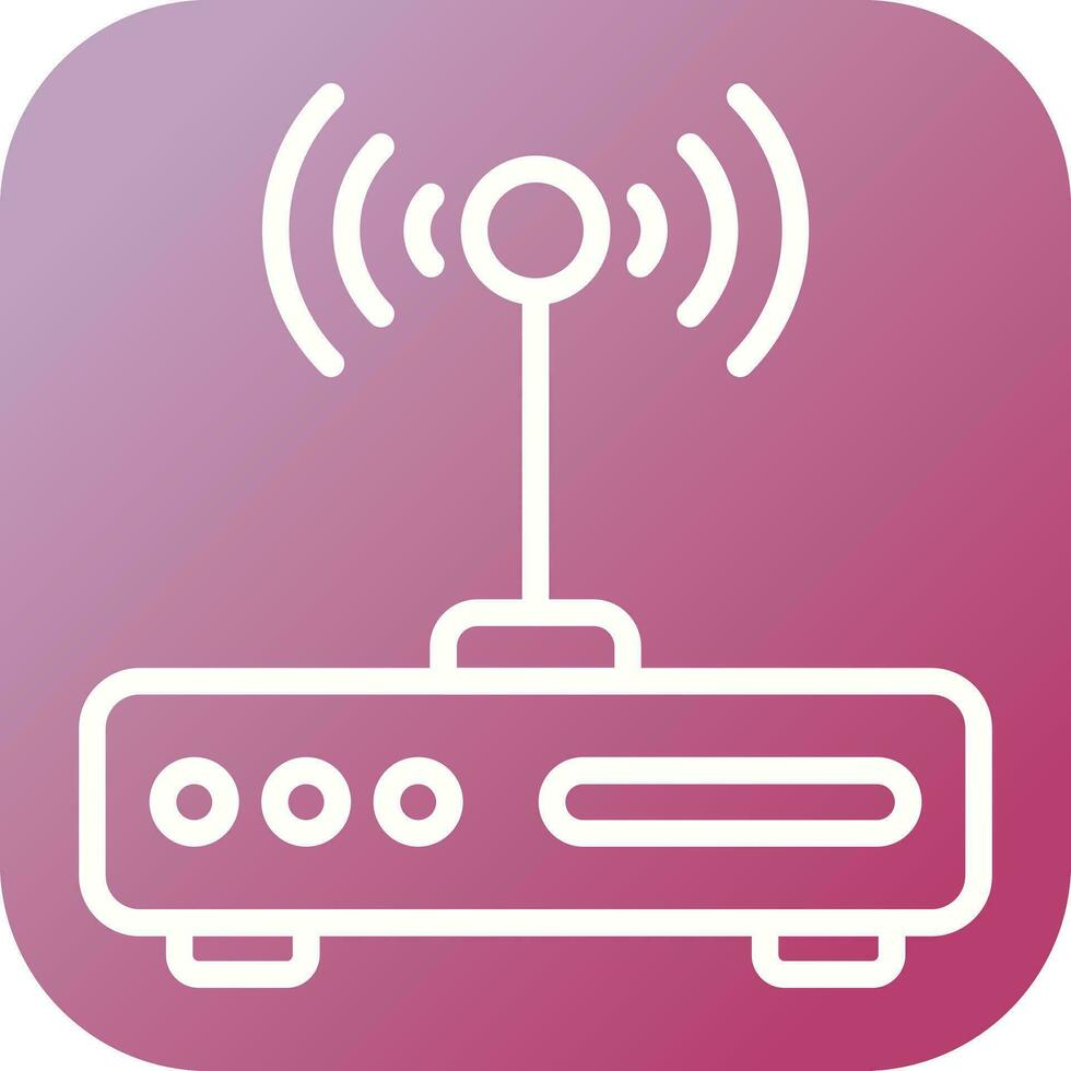Wi-Fi Access Point Vector Icon