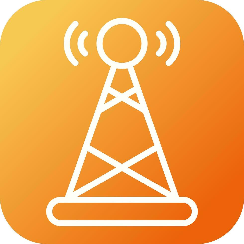 Bluetooth FM Transmitter Vector Icon