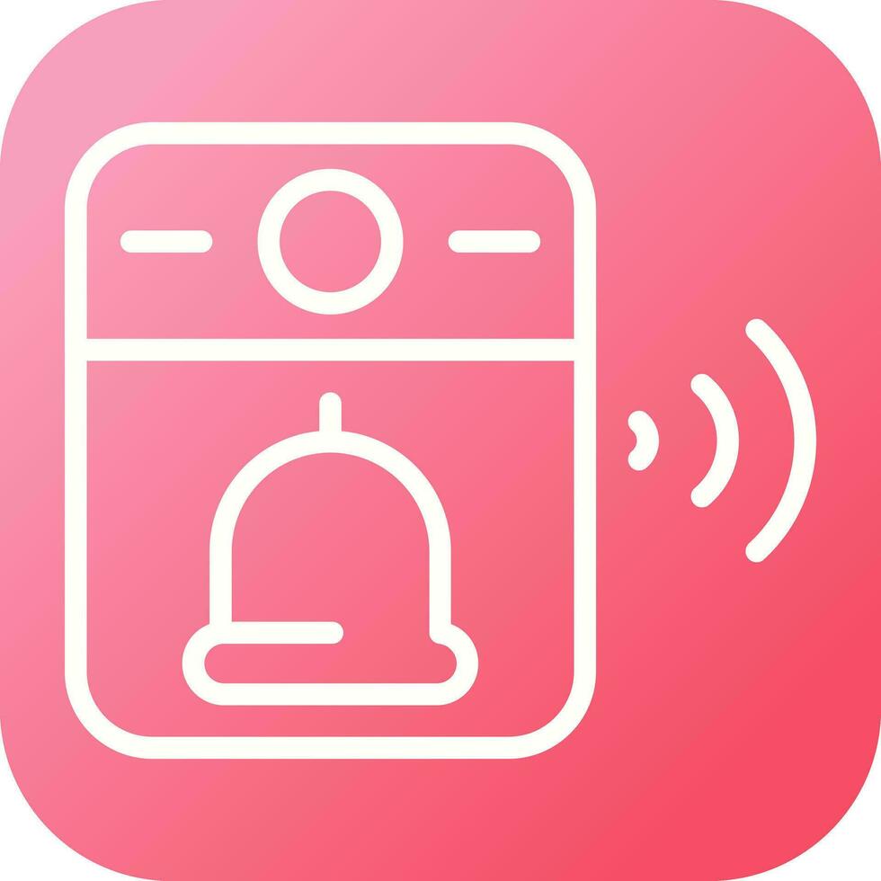 Video Doorbell Vector Icon