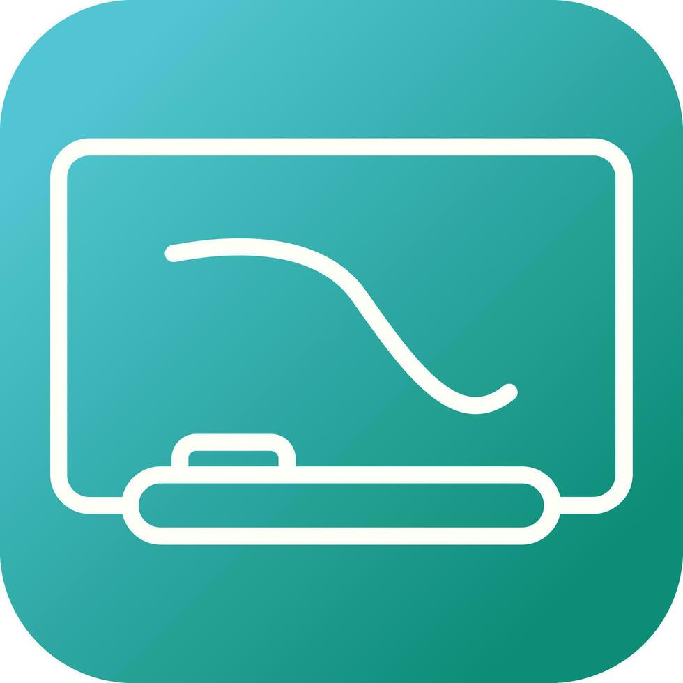Interactive Whiteboard Vector Icon