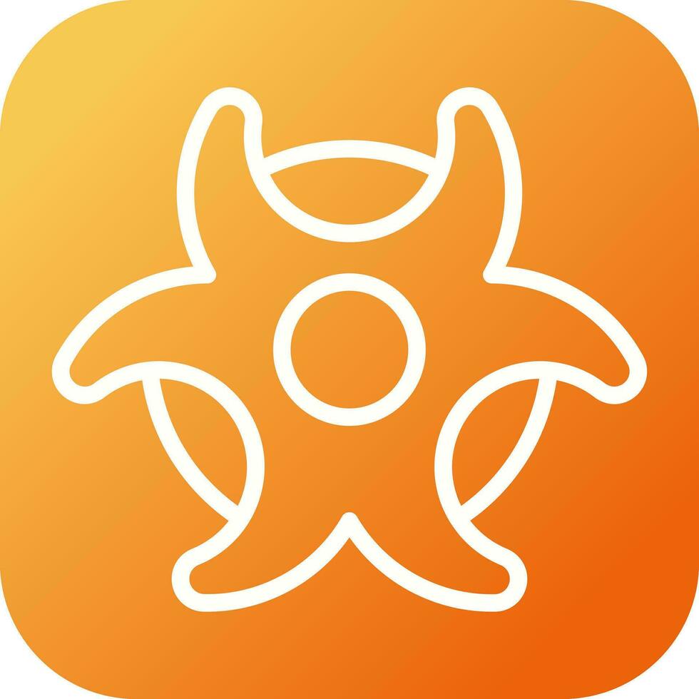 Biohazard symbol Vector Icon