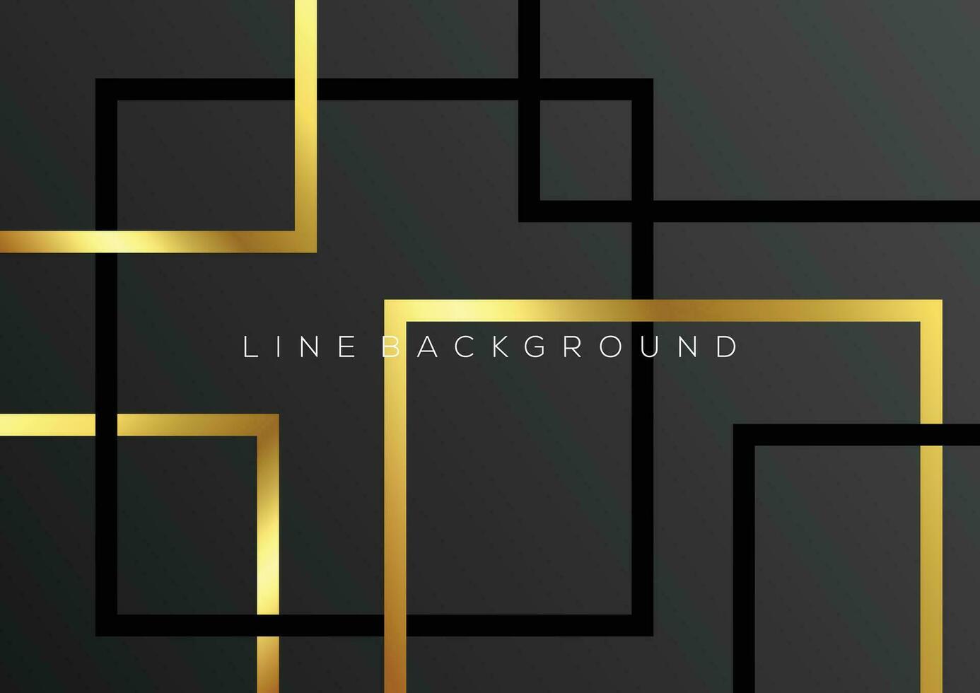 luxury line with box modern background design vector