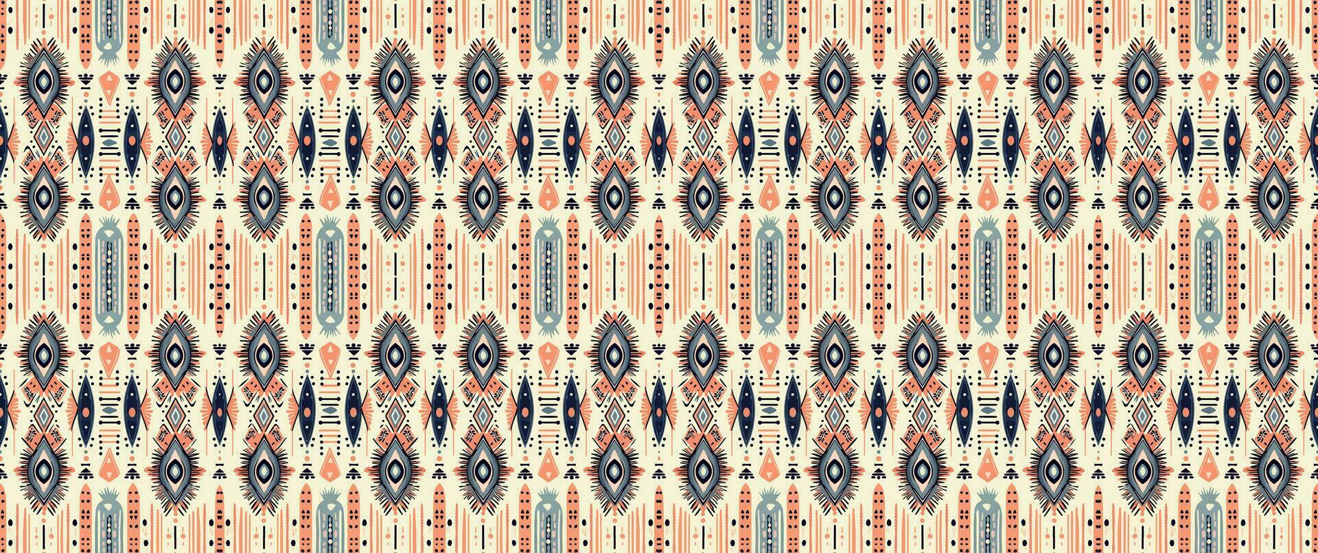 Seamless batik pattern,Seamless tribal batik pattern,and Seamless motif pattern resemble ethnic boho, Aztec,and ikat styles.designed for use in satin,wallpaper,fabric,curtain,carpet,Batik Embroidery vector