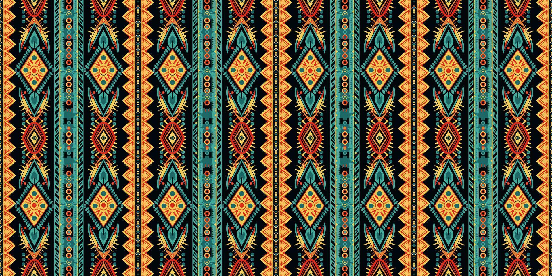 Seamless batik pattern,Seamless tribal batik pattern,and Seamless motif pattern resemble ethnic boho, Aztec,and ikat styles.designed for use in satin,wallpaper,fabric,curtain,carpet,Batik Embroidery vector
