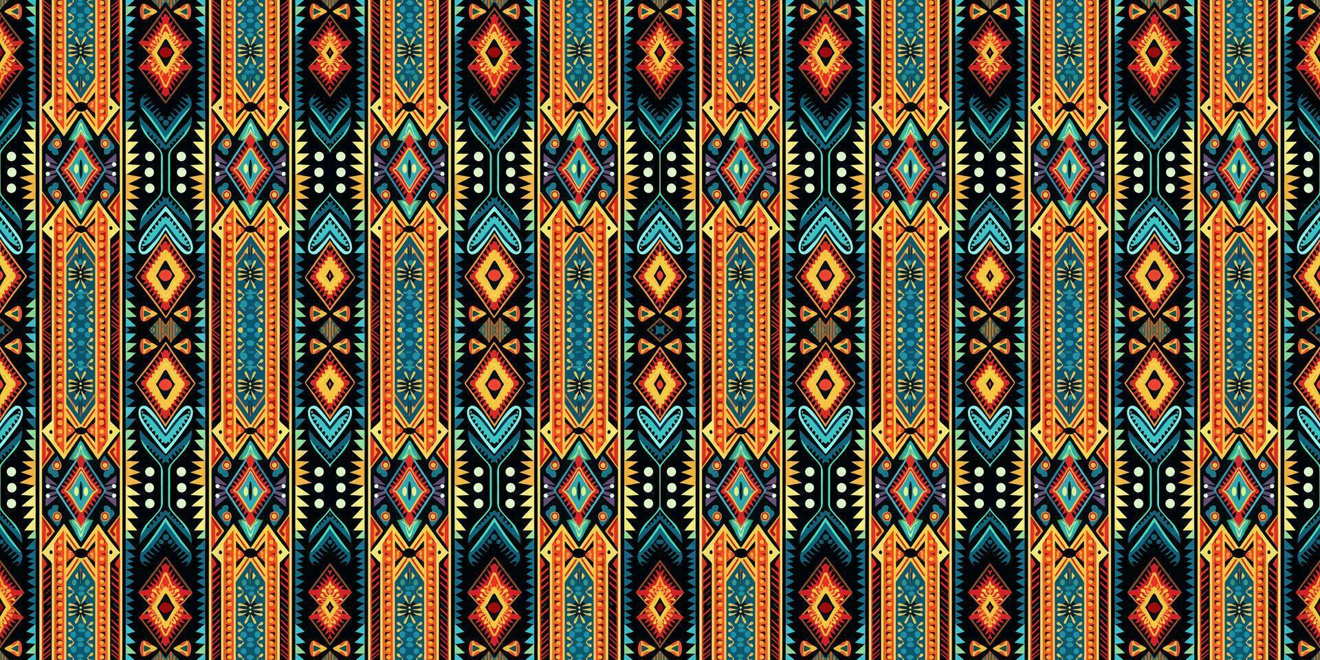 Seamless batik pattern,Seamless tribal batik pattern,and Seamless motif pattern resemble ethnic boho, Aztec,and ikat styles.designed for use in satin,wallpaper,fabric,curtain,carpet,Batik Embroidery vector