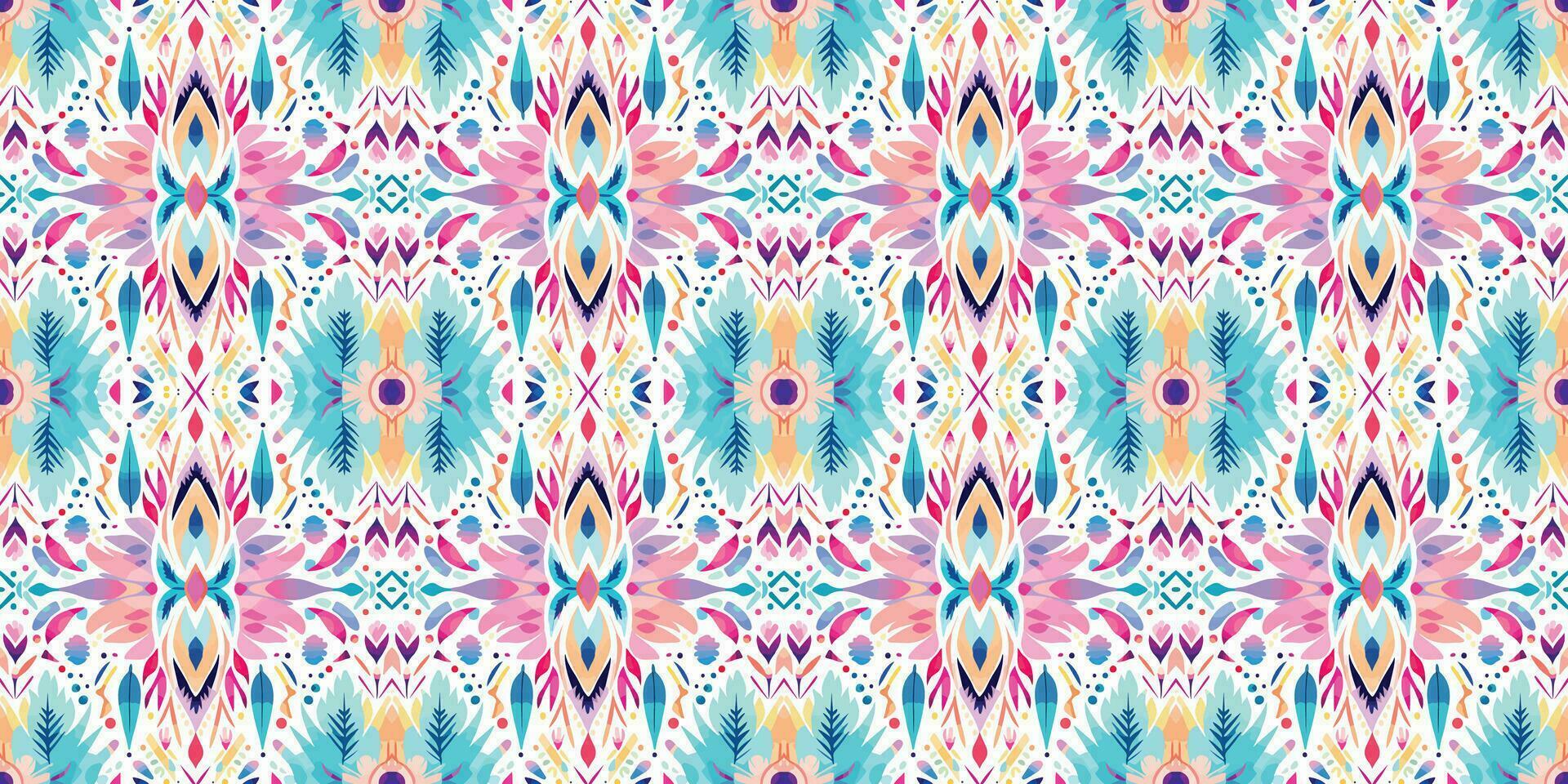 Seamless batik pattern,Seamless tribal batik pattern,and Seamless motif pattern resemble ethnic boho, Aztec,and ikat styles.designed for use in satin,wallpaper,fabric,curtain,carpet,Batik Embroidery vector