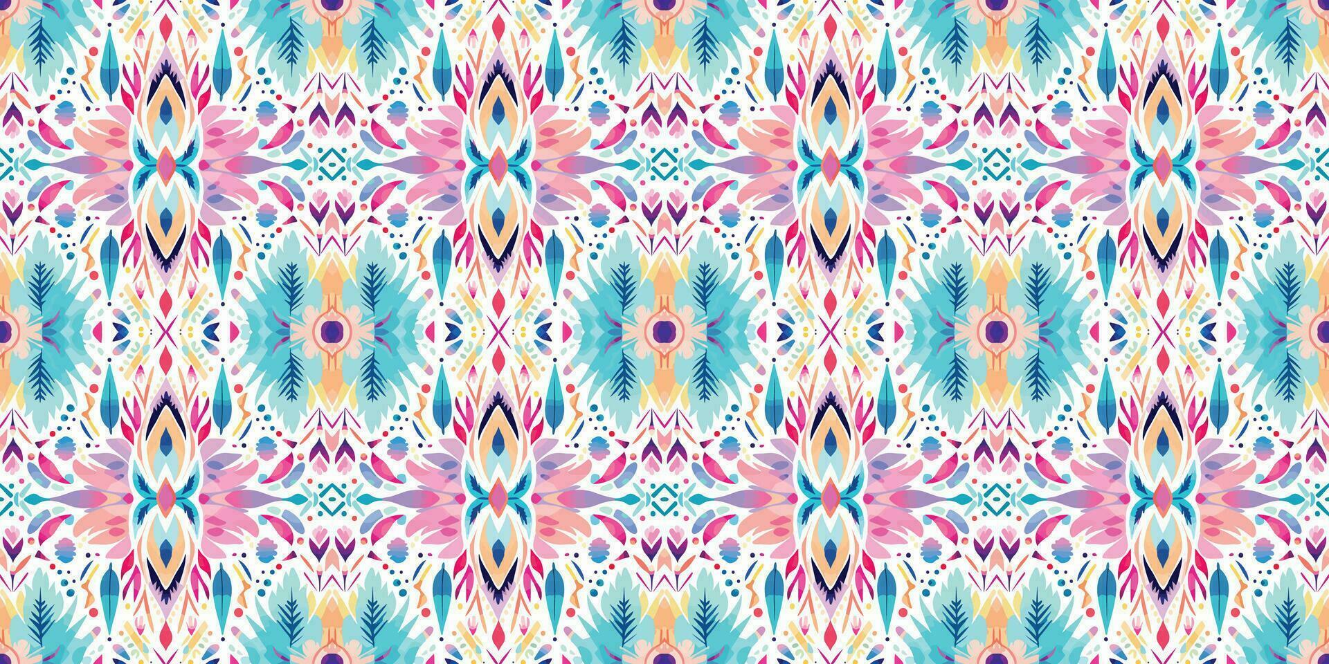 Seamless batik pattern,Seamless tribal batik pattern,and Seamless motif pattern resemble ethnic boho, Aztec,and ikat styles.designed for use in satin,wallpaper,fabric,curtain,carpet,Batik Embroidery vector