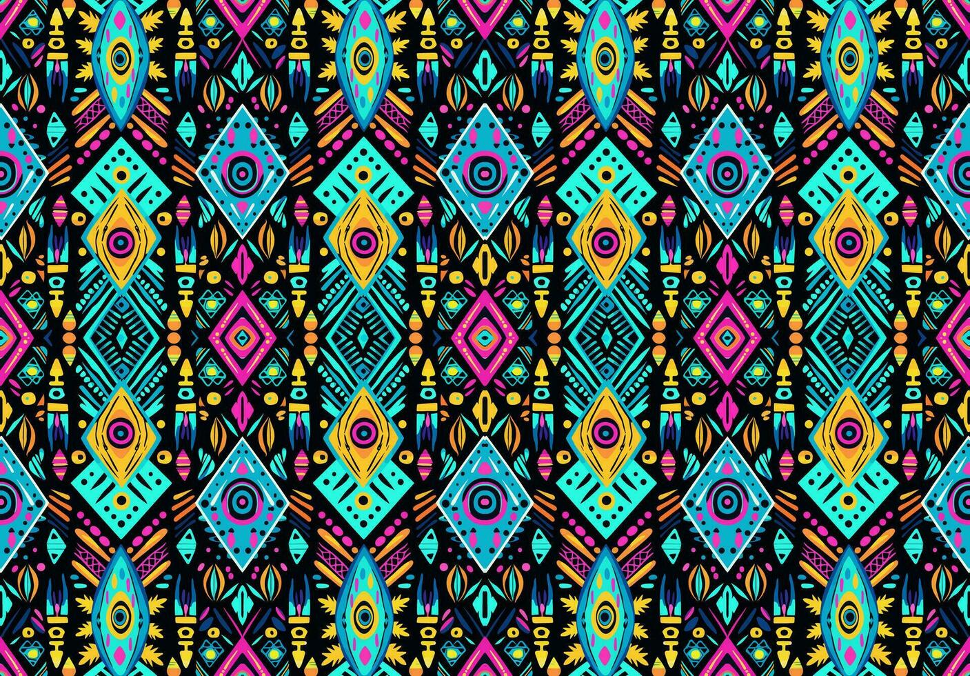 Seamless batik pattern,Seamless tribal batik pattern,and Seamless motif pattern resemble ethnic boho, Aztec,and ikat styles.designed for use in satin,wallpaper,fabric,curtain,carpet,Batik Embroidery vector