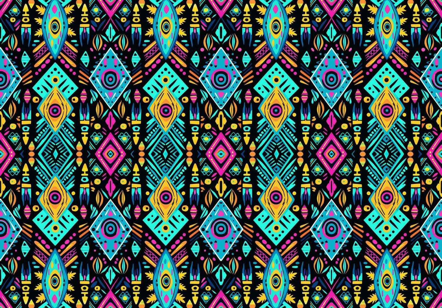 Seamless batik pattern,Seamless tribal batik pattern,and Seamless motif pattern resemble ethnic boho, Aztec,and ikat styles.designed for use in satin,wallpaper,fabric,curtain,carpet,Batik Embroidery vector