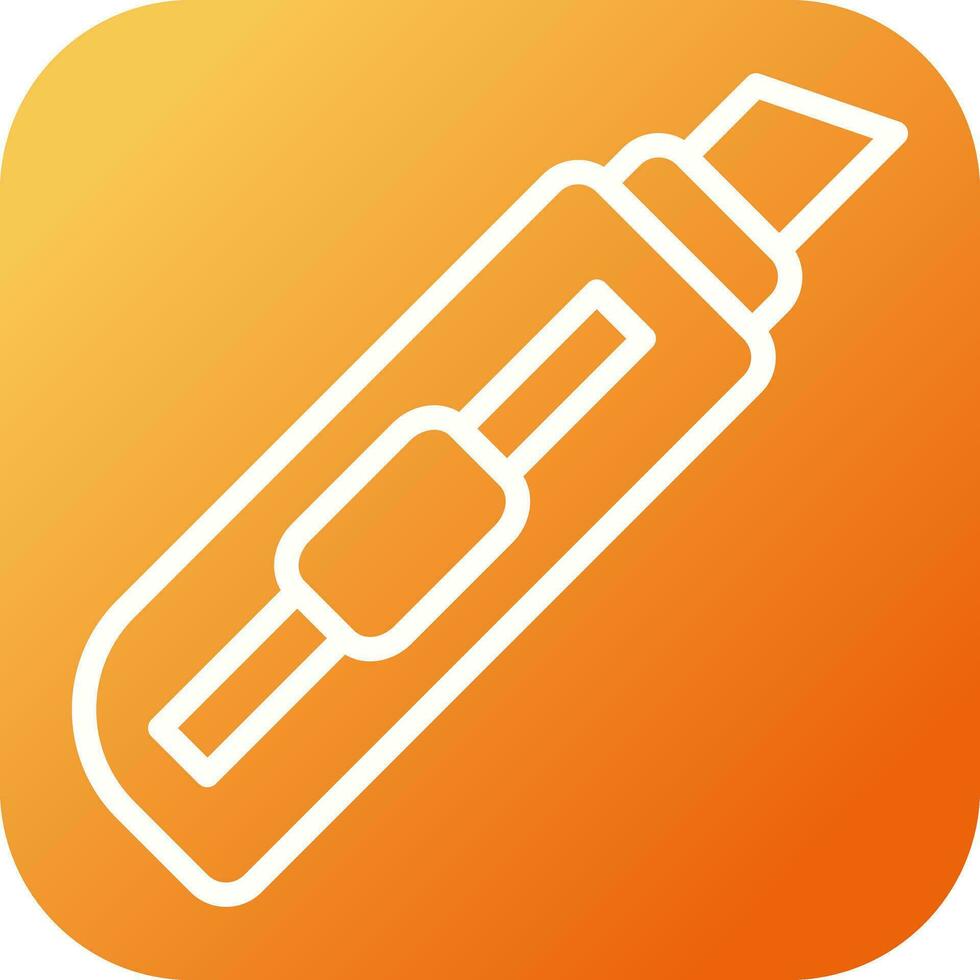 Utility knife Vector Icon