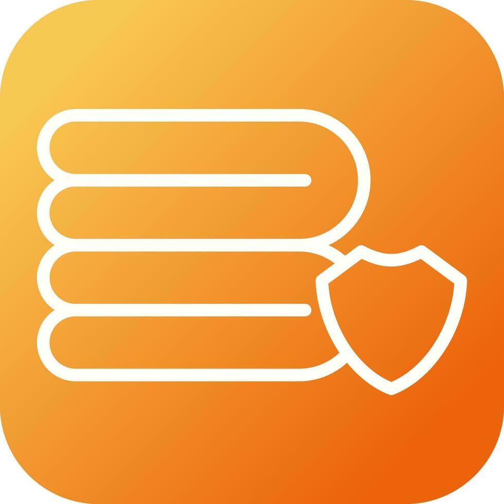 Mylar blanket Vector Icon