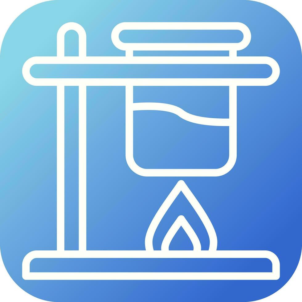 Bunsen Burner Vector Icon