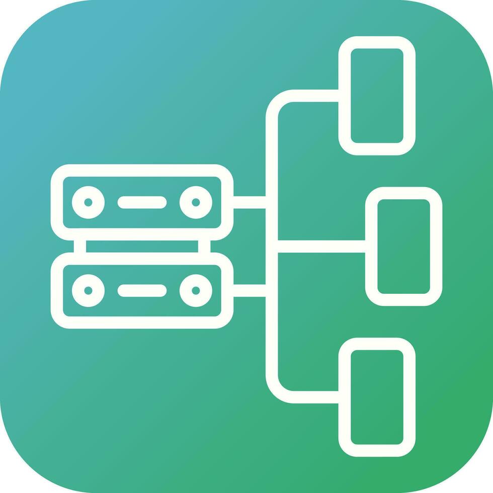 Data Architecture Vector Icon