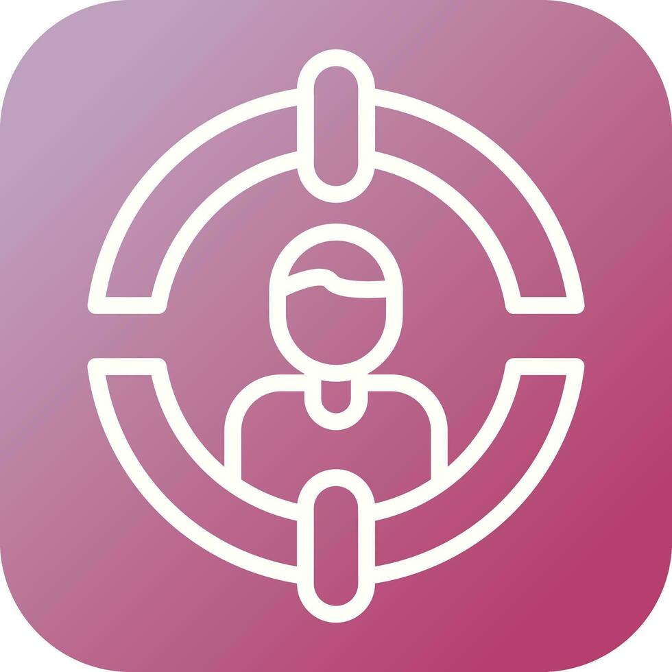 Customer Segmentation Vector Icon