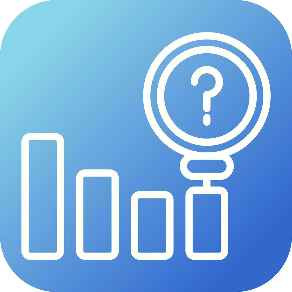 Sales Analysis Vector Icon