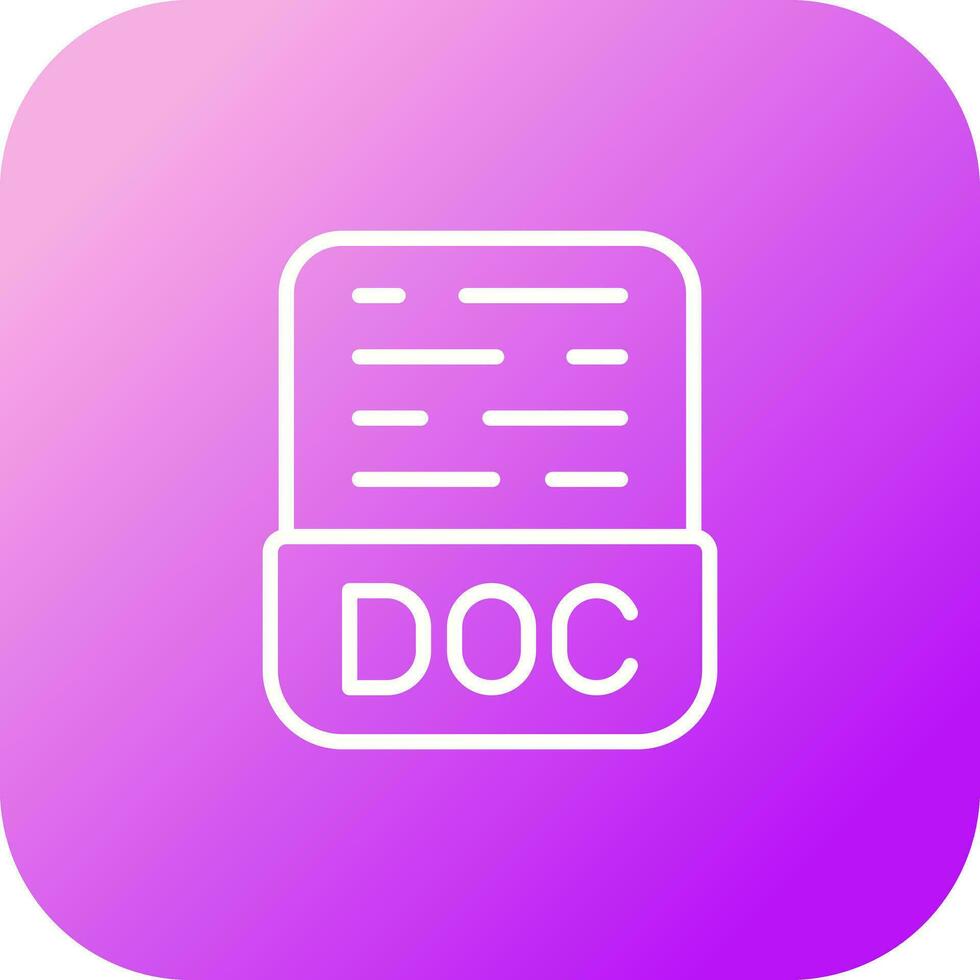 icono de vector de documento