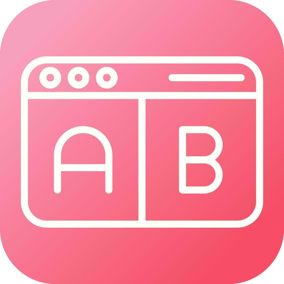 Multivariate Testing Vector Icon