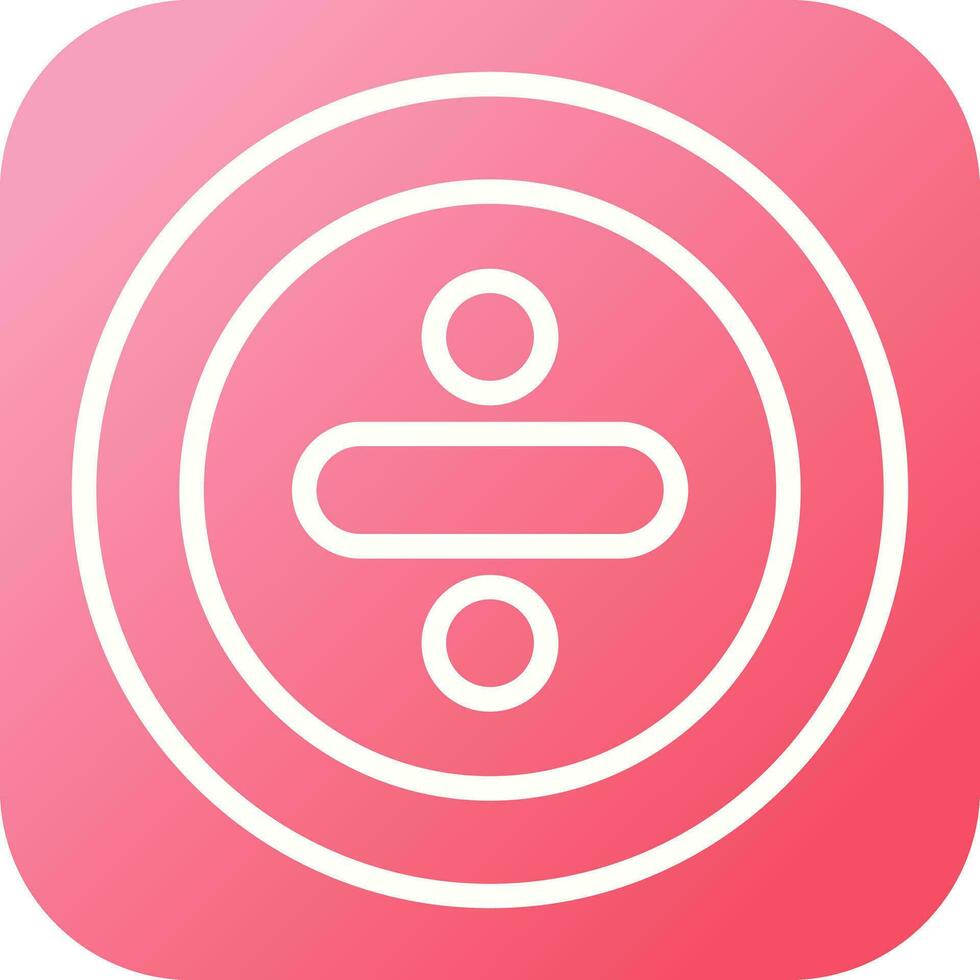 Division Vector Icon