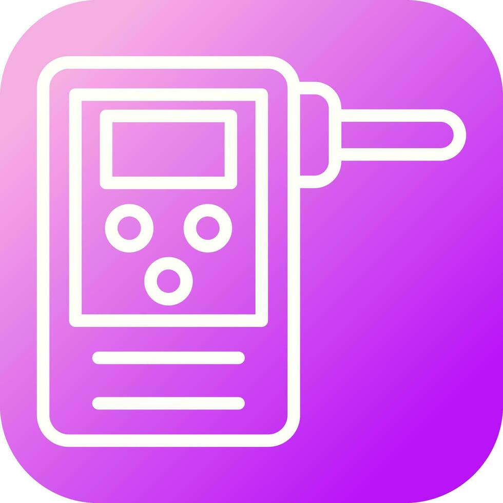 Breathalyzer Vector Icon