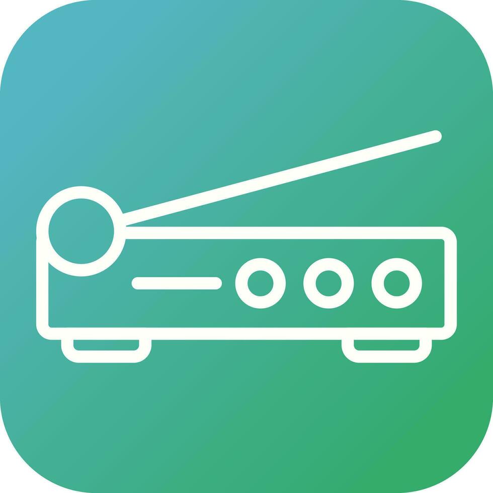 Slide Scanner Vector Icon