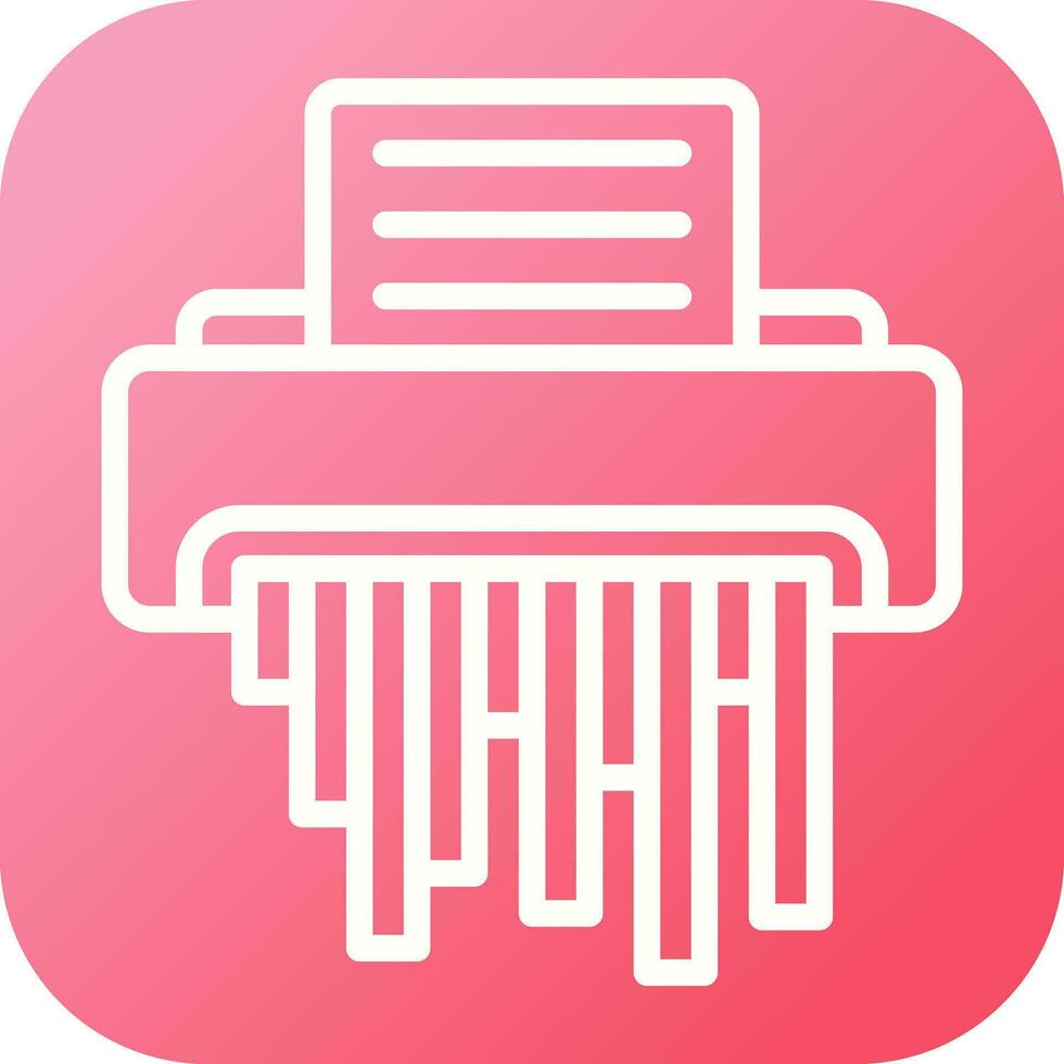 Shredder Vector Icon
