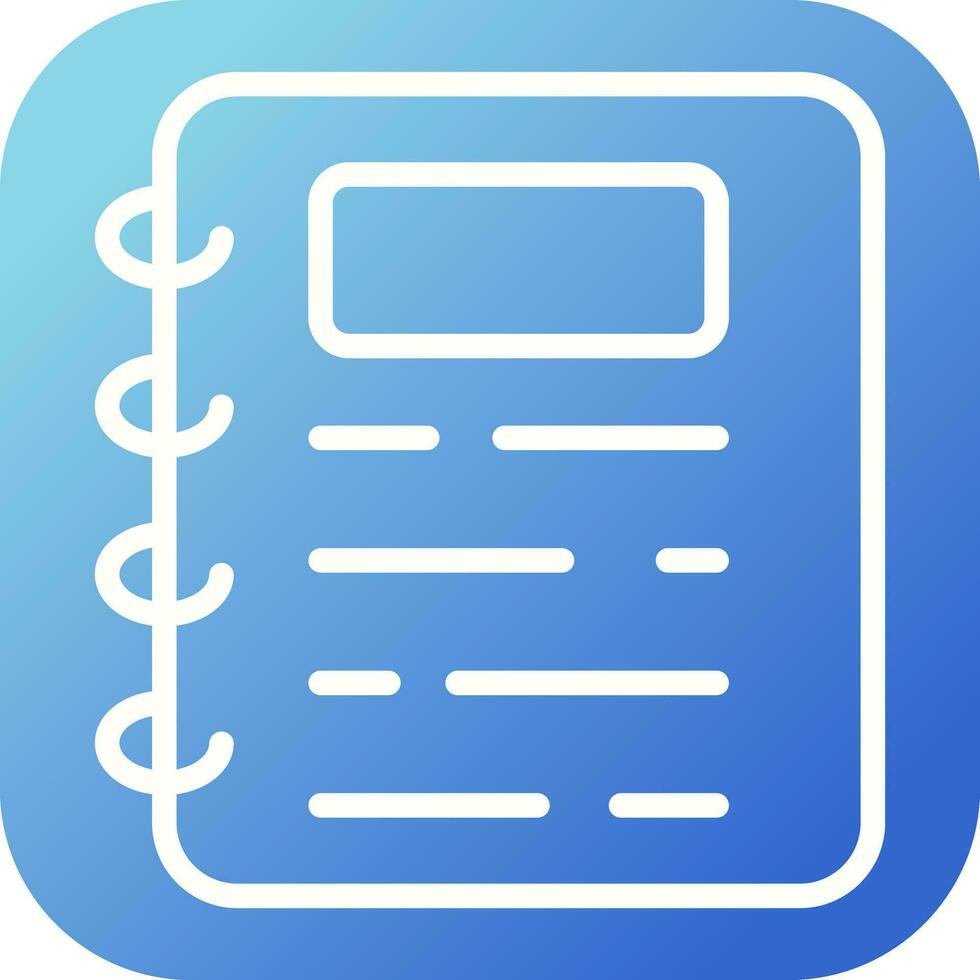 Address Book Vector Icon