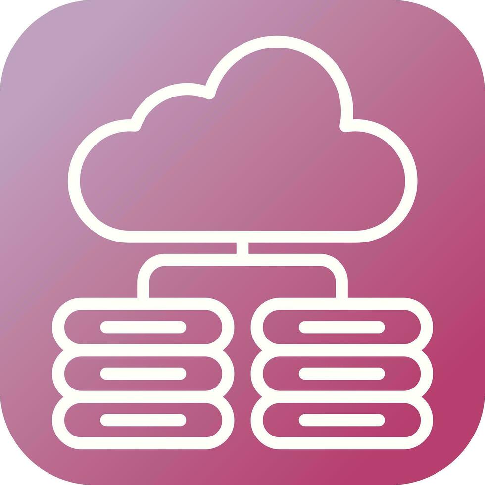 Web Hosting Vector Icon