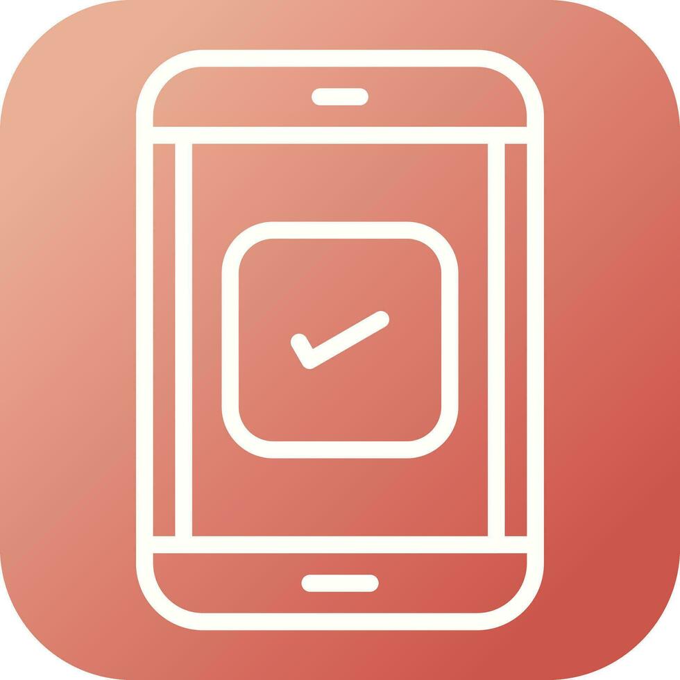 Self-Checkout Vector Icon
