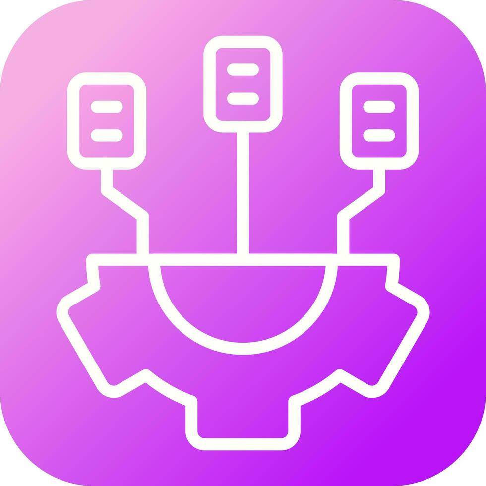 Infrastructure as a Service Vector Icon