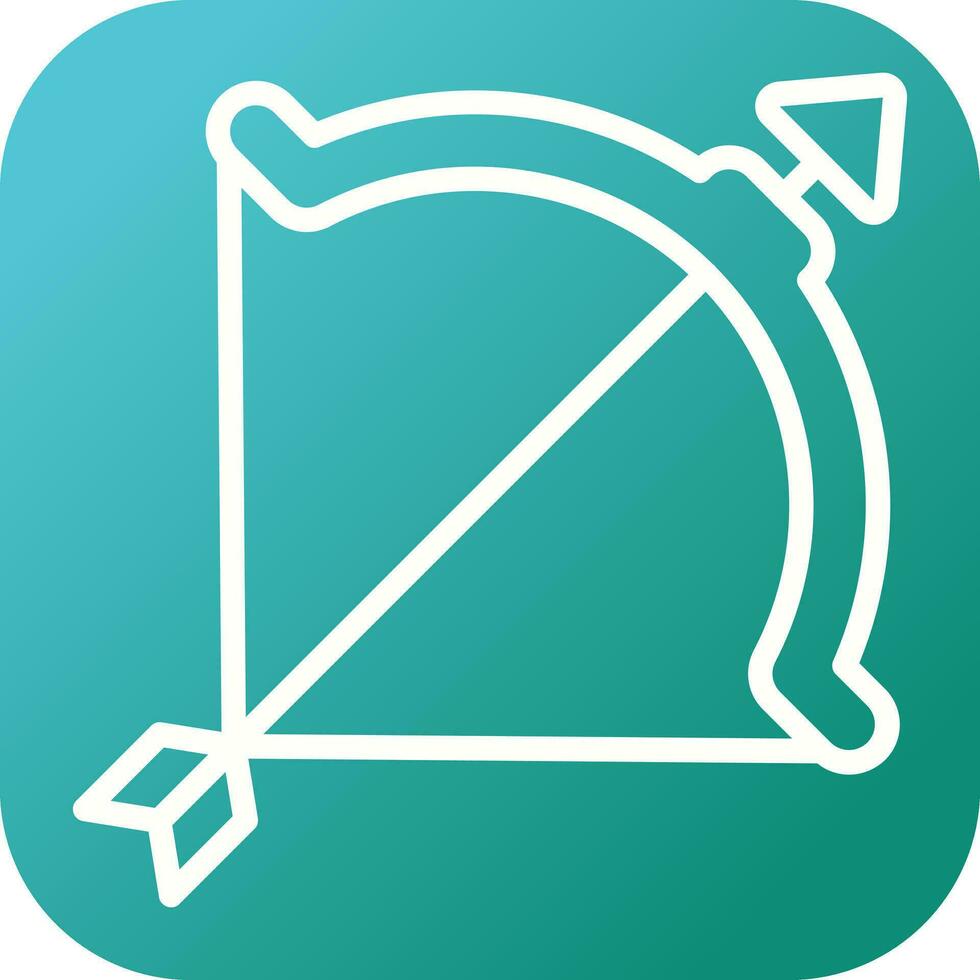 Bow and arrow Vector Icon