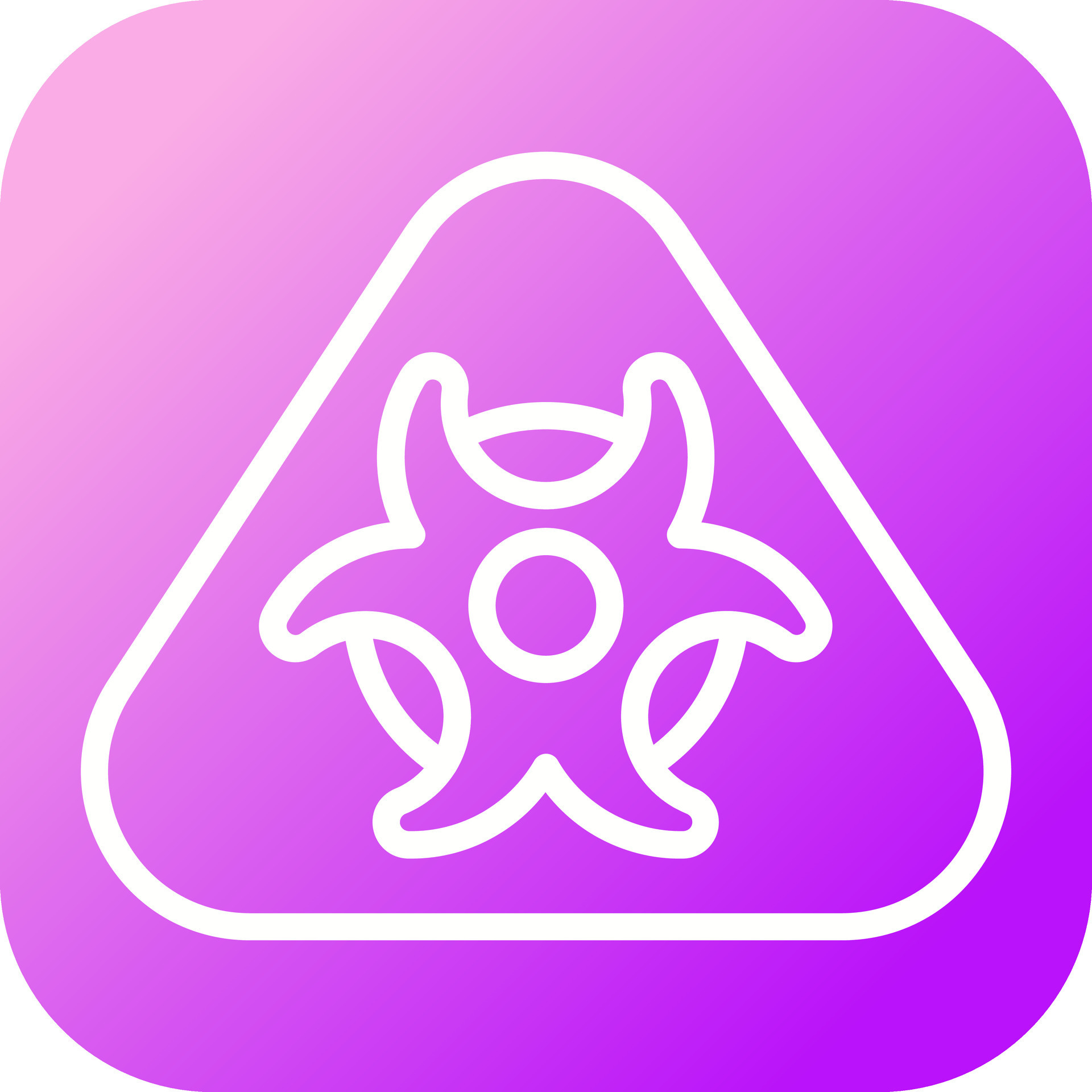 Hazardous materials symbol Vector Icon 26336680 Vector Art at Vecteezy