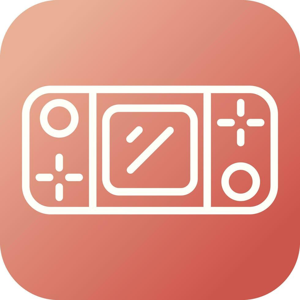 Handheld Game Console Vector Icon