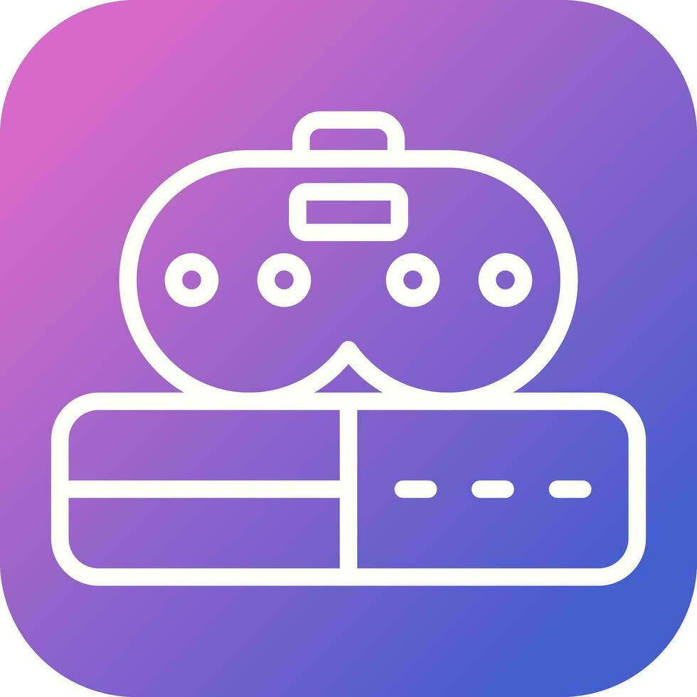 Gaming Console Controller Vector Icon