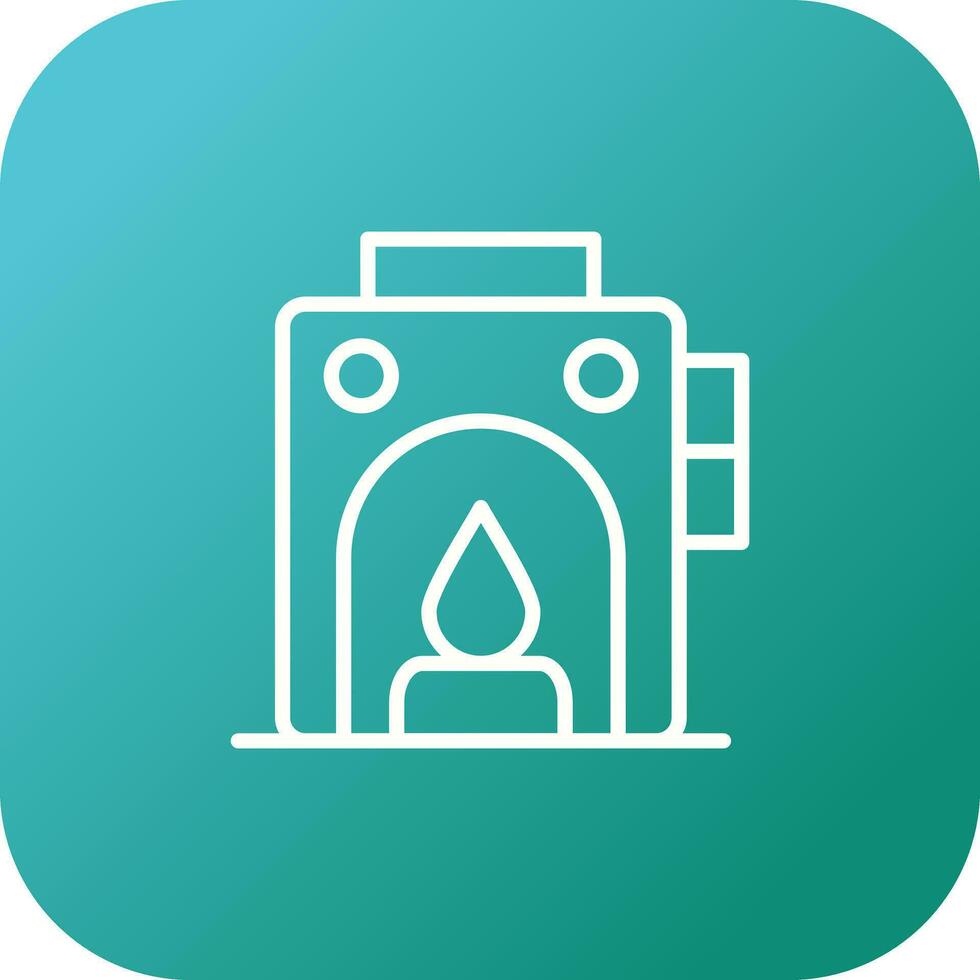 Furnace Vector Icon