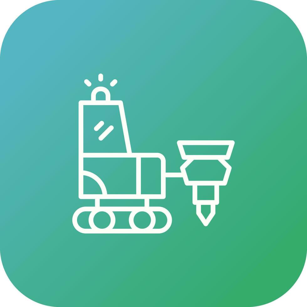 Drilling Machine Vector Icon